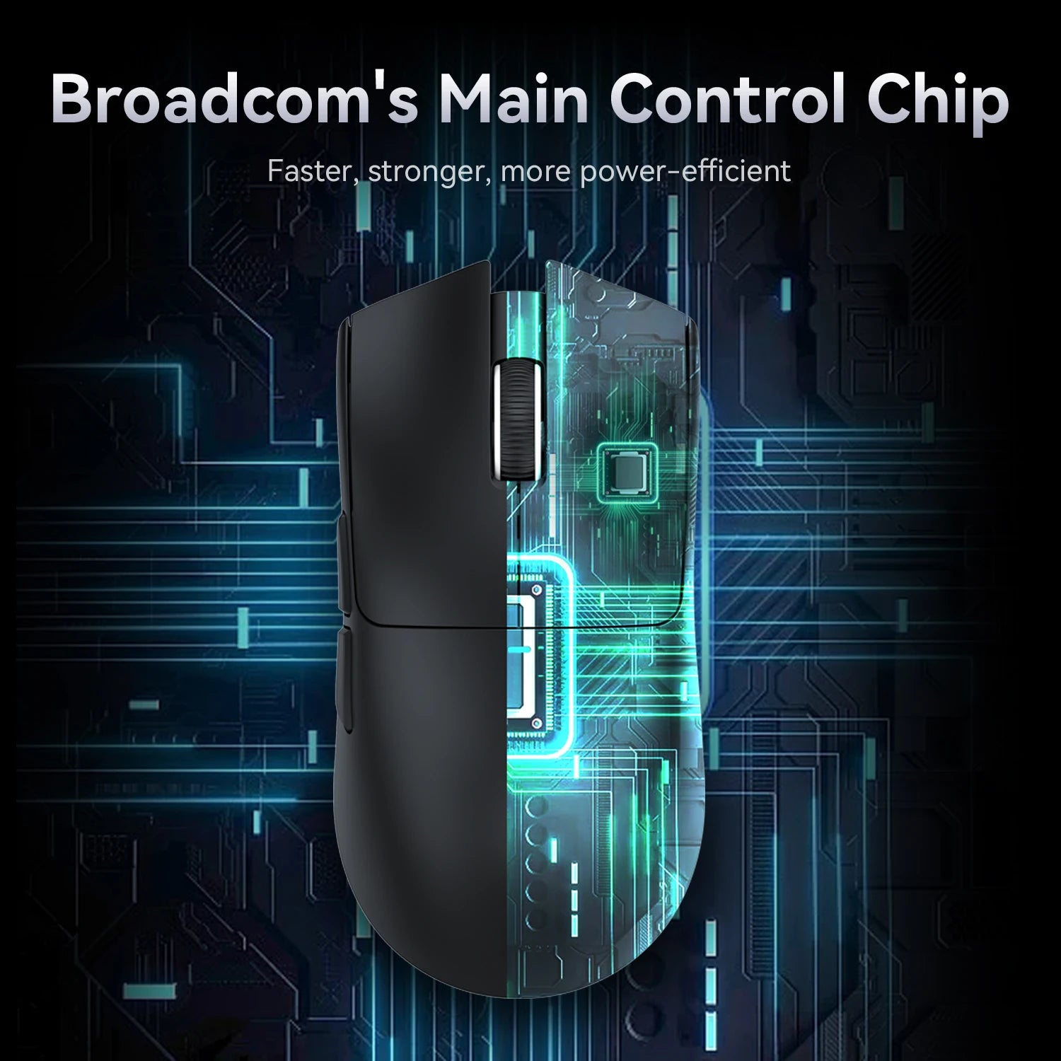 Mini Rechargeable Gaming Mouse — Up to 22,000 DPI, PAW3311 Sensor, Wired / 2.4G / Bluetooth 5.2 with Magnetic RGB Charging Base