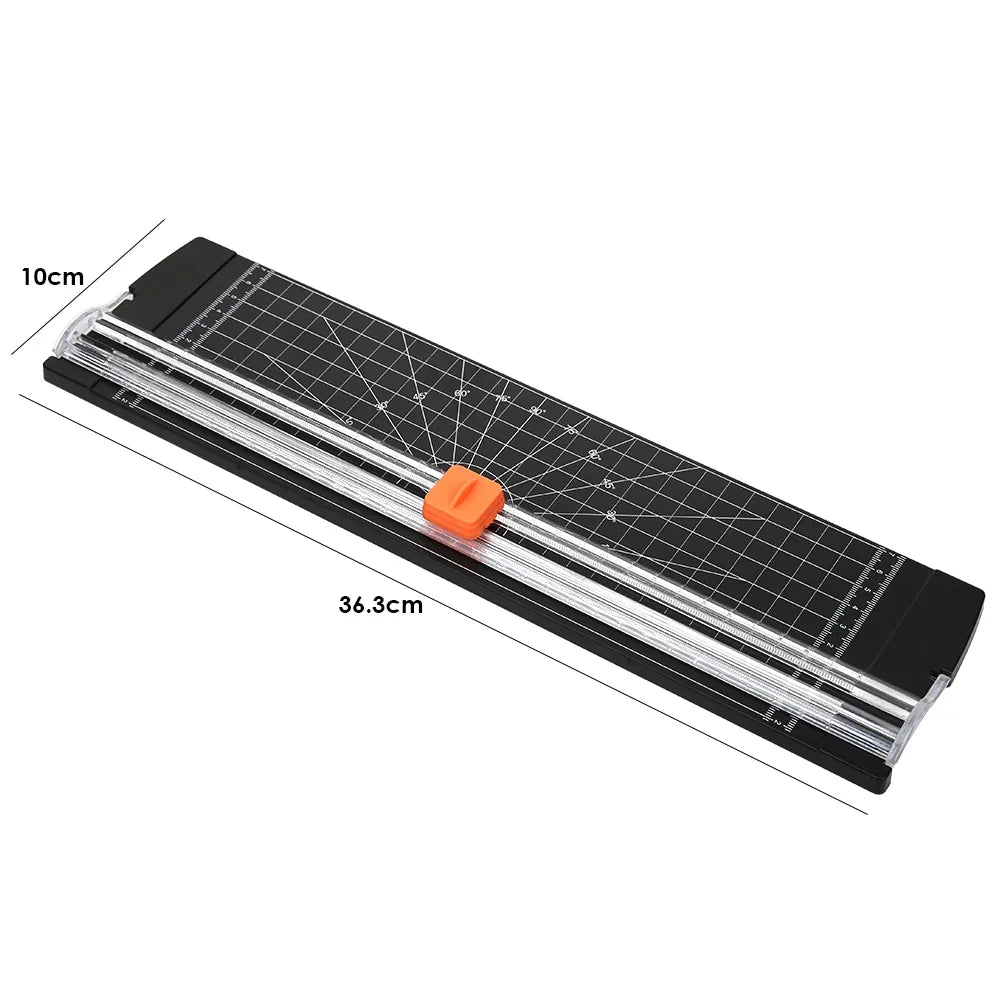 A4 A5 Paper Guillotine Trimmer with Safety Guard - Lightweight Office, Coupon & Craft Paper Cutter