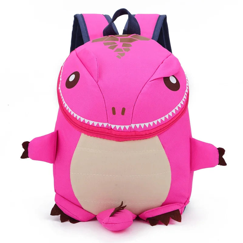 Dinosaur Kids Backpack Waterproof Oxford Nylon School Bag for Kindergarten — 30 x 21 cm (11.8 x 8.3 in)