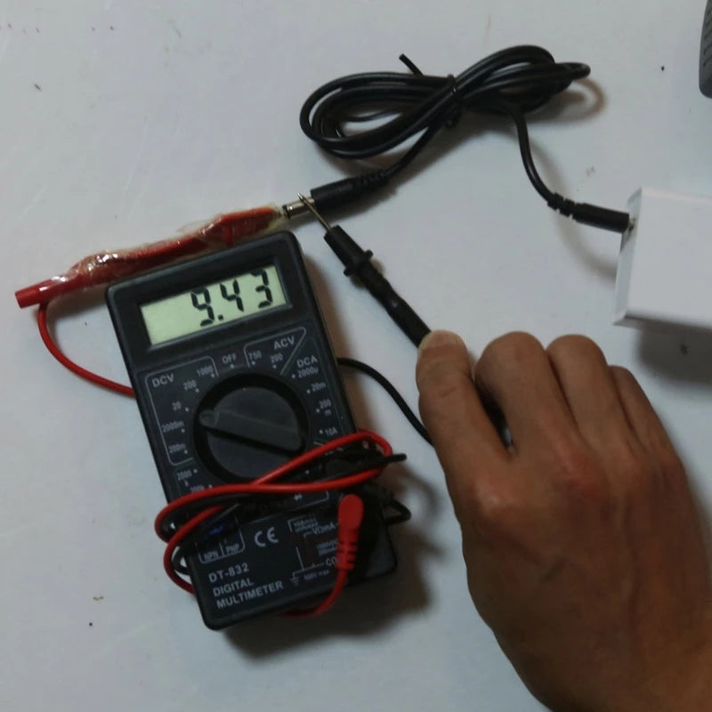 USB-C to DC 5.5x2.1/2.5mm PD Power Cable — 9V/12V/15V/20V, 3A 120W, 0.4m (15.7in) & 0.98m (38.6in)