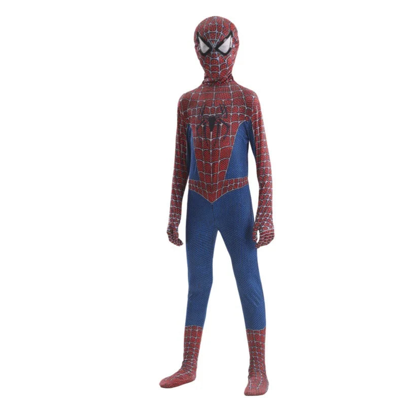 Superhero Zentai Cosplay Full-Body Suit – Multiple Sizes 100–190 cm (39–75 in) | Halloween Party Costume & Collectible Gift for Cosplay Fans