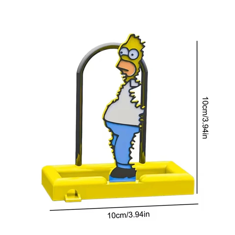 Auto-Draining Cartoon Sponge Holder - Funny Sink Sponge Caddy Drain Rack