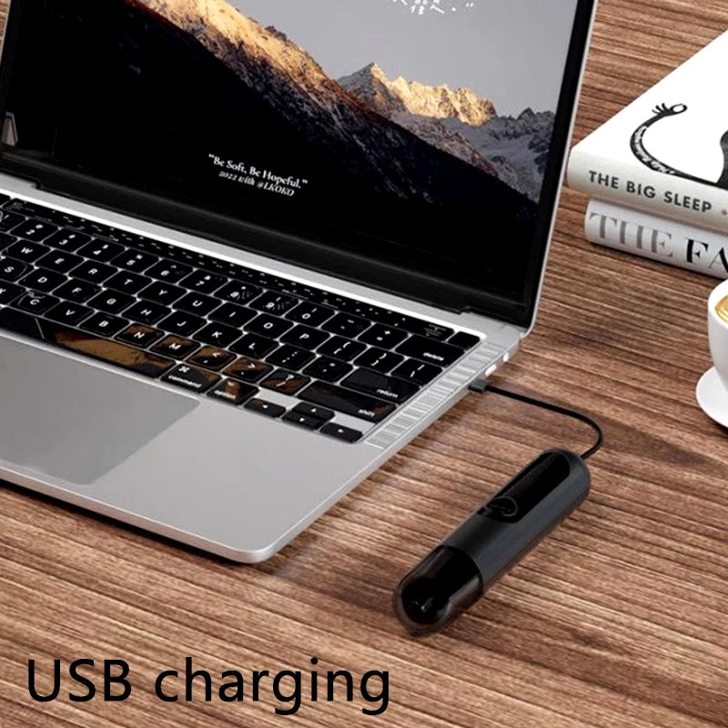 USB Rechargeable Nose & Ear Hair Trimmer for Men Portable Cordless Groomer