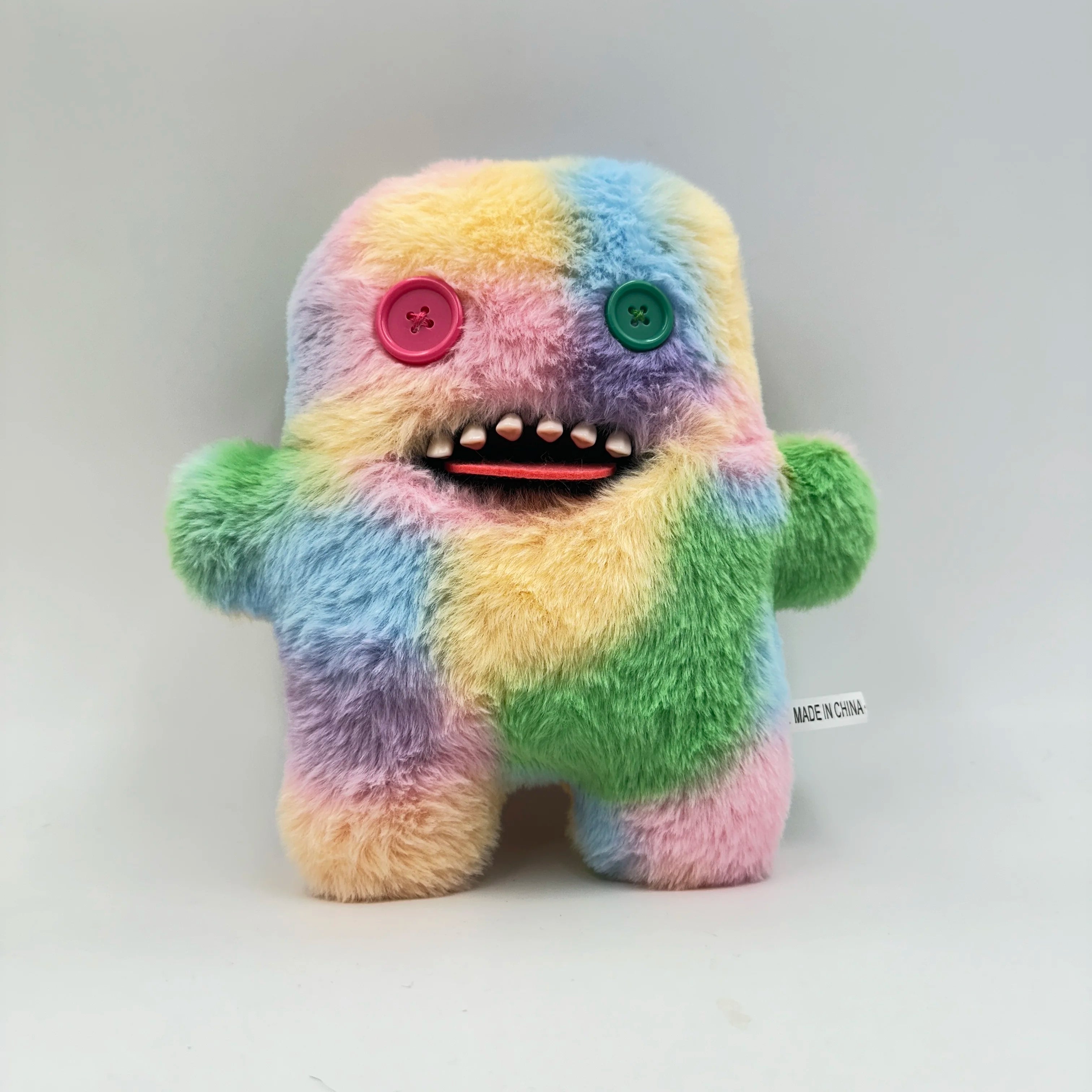 Budgie Monster Plush Toy – 8.7 in (22 cm) Quirky Ugly Collectible Soft Plush