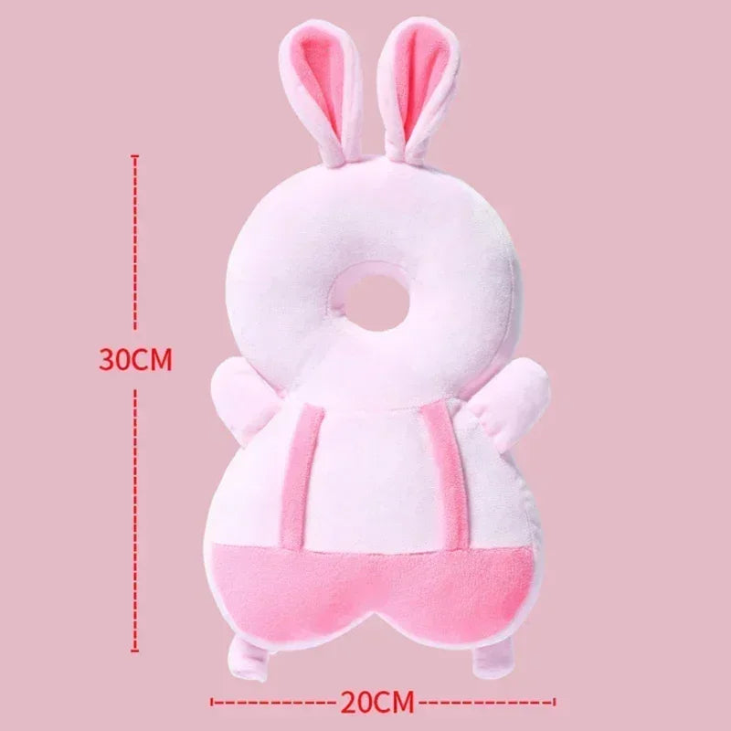 1-3T Toddler Baby Head Protector Safety Cushion Back Pad Cartoon Angel Bee Anti-Fall Headrest