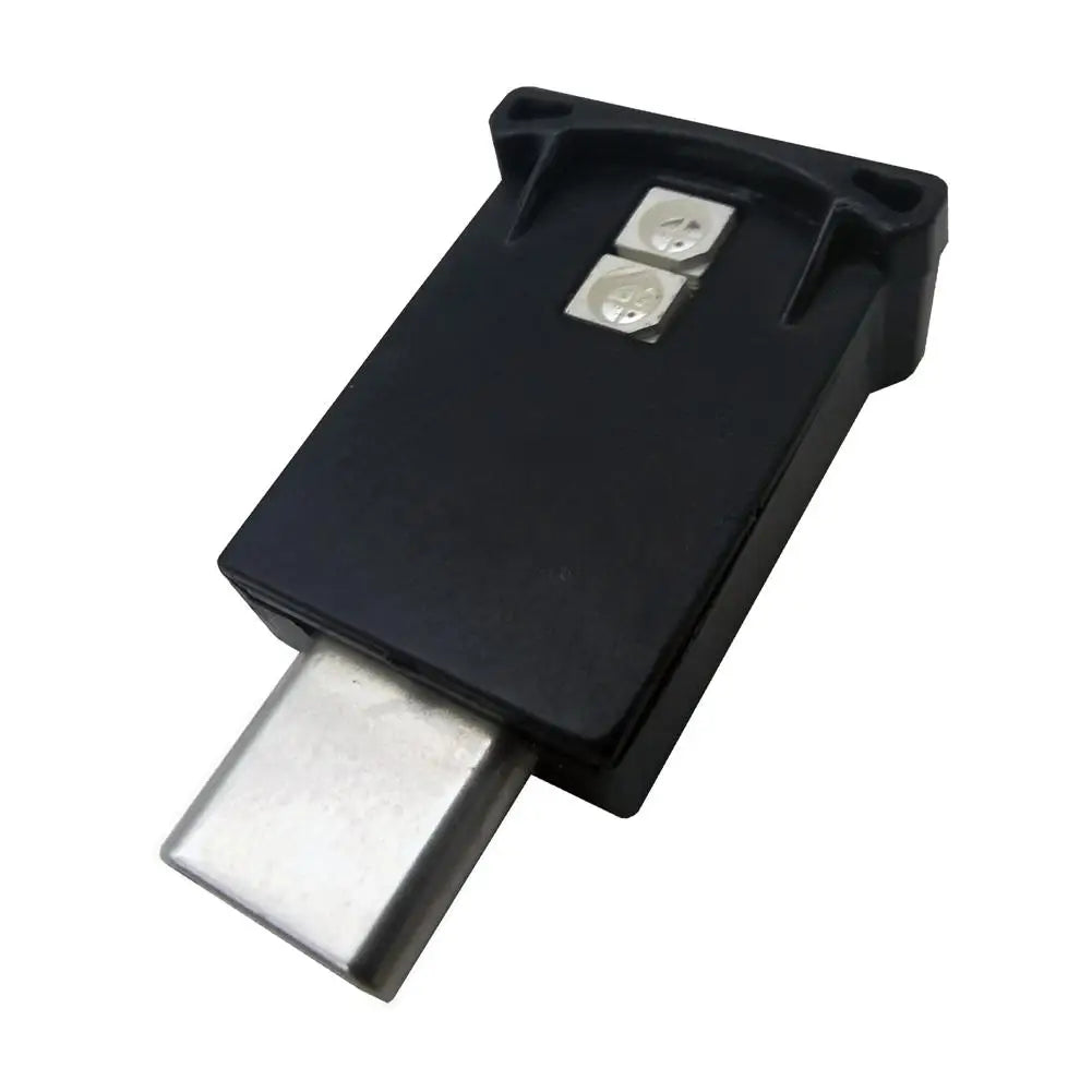 Type-C (USB-C) LED Car Ambient Light Adjustable RGB Interior Atmosphere Lamp 8 Colors Dynamic Gradient