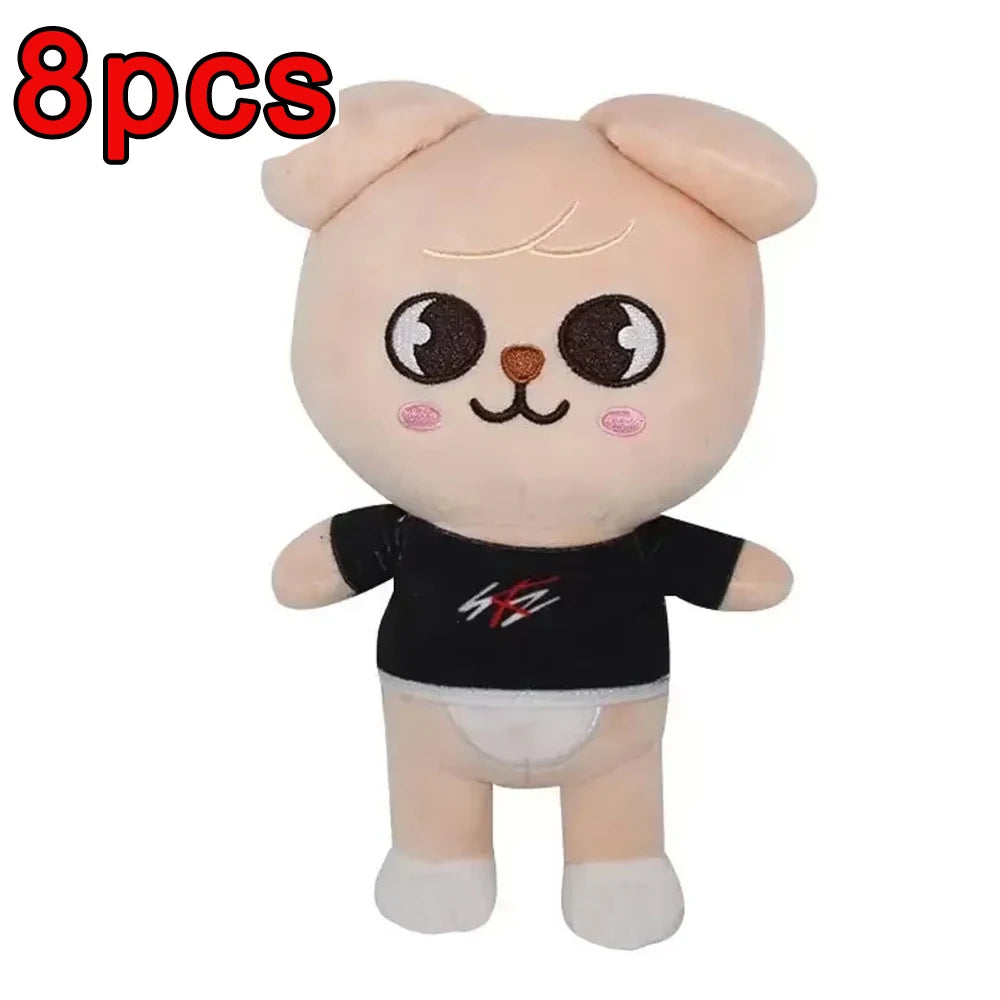 Kawaii 23 cm (9.1 in) Plush Stuffed Animal, Cute Cartoon Companion Toy & Room Decor Gift