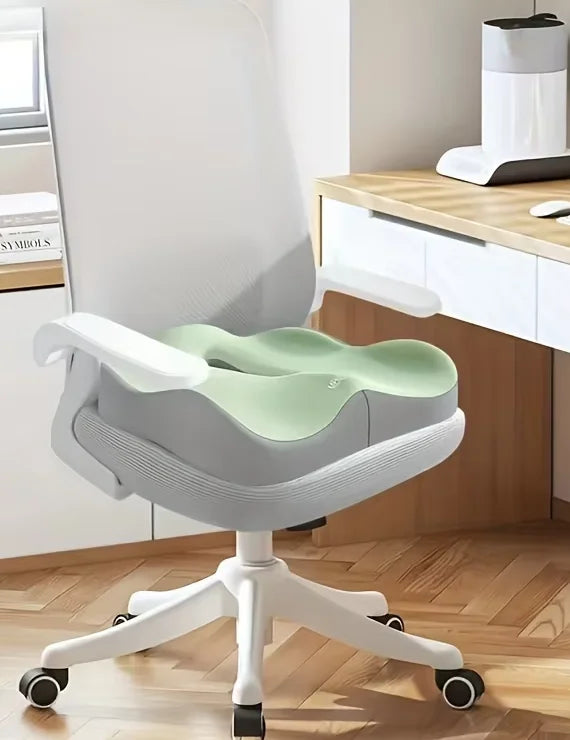 3D ergonomic memory foam chair cushion, view 7