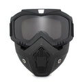 Dustproof Motocross Goggles Adjustable Breathable Motorcycle and Off-Road Windproof Full-Face Riding Mask