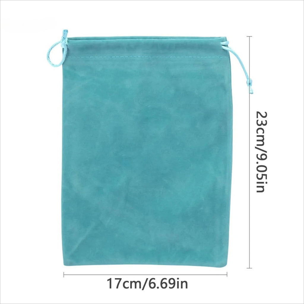 Fishing Reel Storage Bag - Portable Drawstring Reel Protect Pouch, 3 Sizes (15×20 / 17×23 / 20×25 cm | 5.9×7.9 / 6.7×9.1 / 7.9×9.8 in)