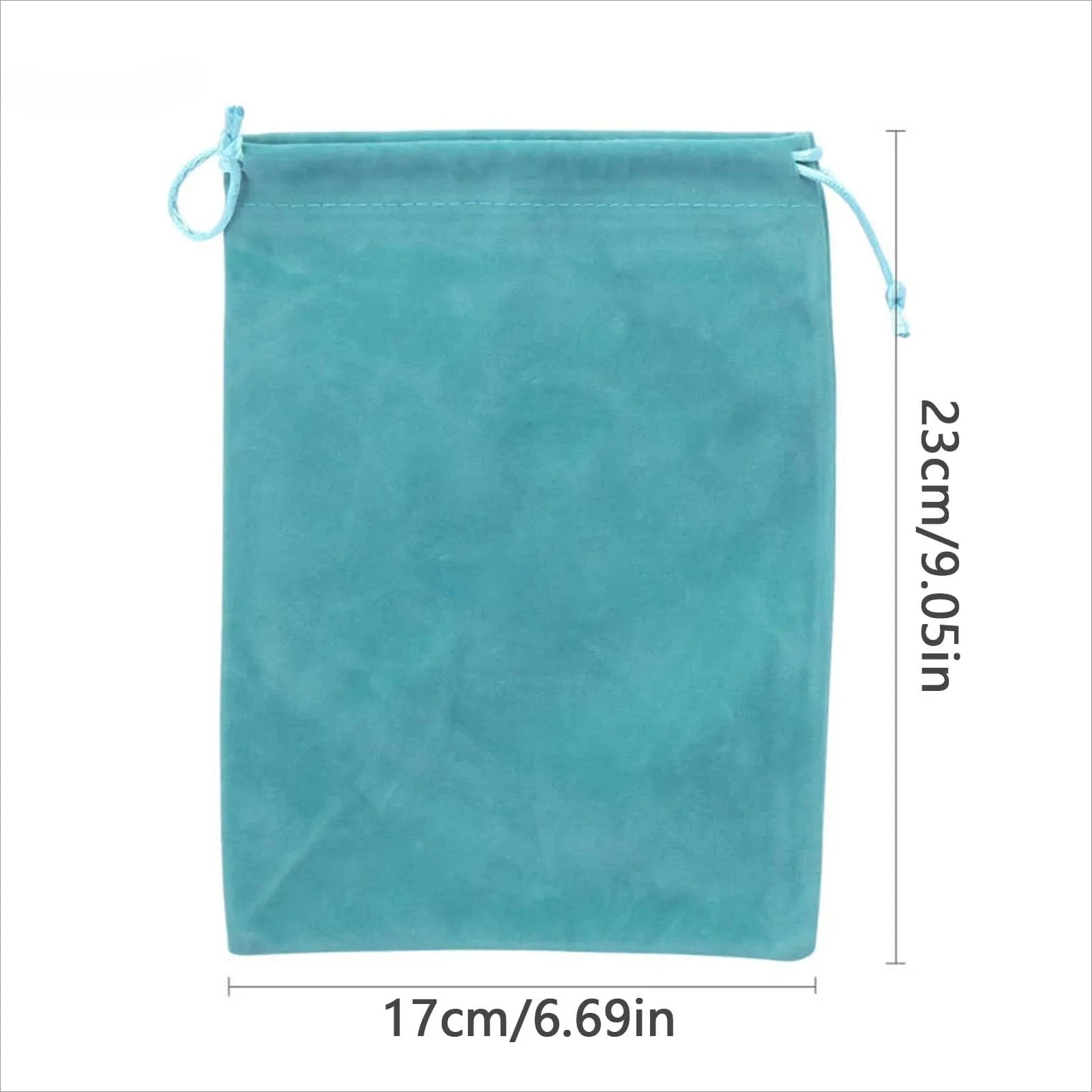 Fishing Reel Storage Bag - Portable Drawstring Reel Protect Pouch, 3 Sizes (15×20 / 17×23 / 20×25 cm | 5.9×7.9 / 6.7×9.1 / 7.9×9.8 in)