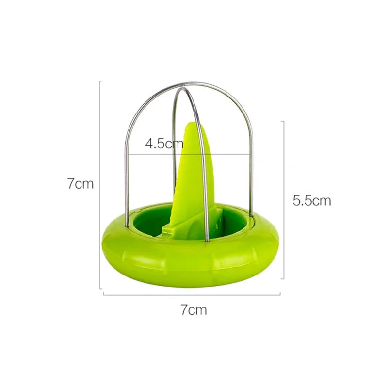 Detachable Kiwi Cutter & Fruit Peeler – Stainless Steel Blade Compact Lemon Peeling Tool for Salad Prep