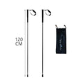 Ultra-Light Foldable Carbon Fiber Trekking Poles – Adjustable 110–130 cm (43–51 in) – 115–126 g Lightweight Hiking Walking Sticks