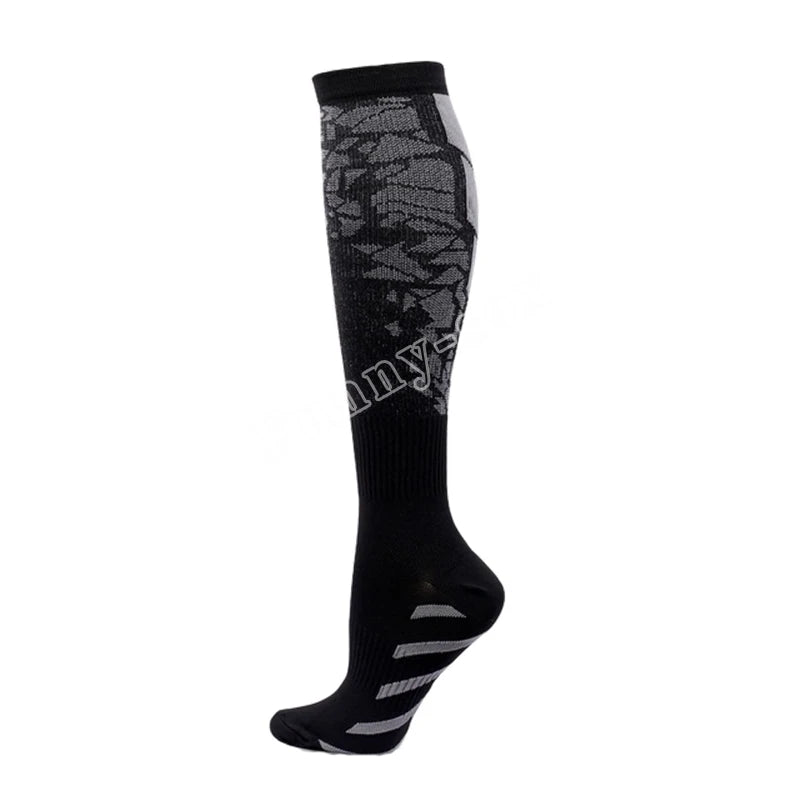 Compression Socks 20-30 mmHg - Medical & Sports Support for Travel, Pregnancy, Varicose Veins, Edema (Unisex)