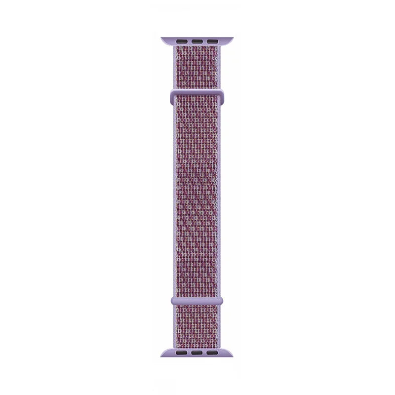 Nylon Braided Breathable Watch Band – Fits 38/40/41/42/44/45/46/49 mm (1.50–1.93 in) Smartwatches