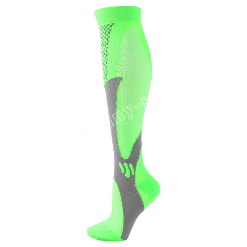 Compression Socks 20-30 mmHg - Medical & Sports Support for Travel, Pregnancy, Varicose Veins, Edema (Unisex)