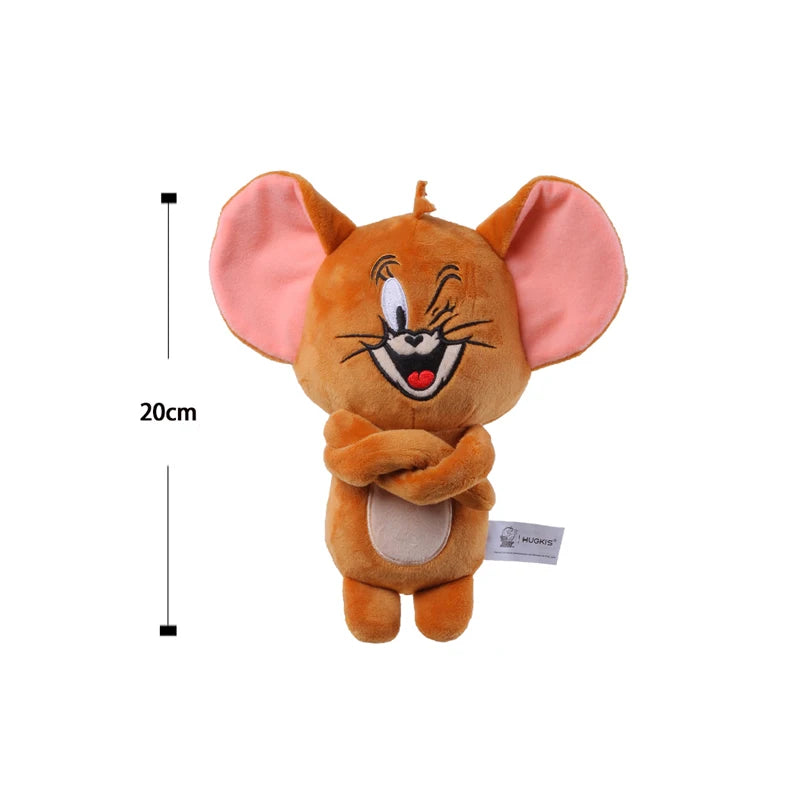 Tom and Jerry Plush Toy - Cat & Mouse Stuffed Animal, Multiple Sizes 5–13 in (13–32 cm)