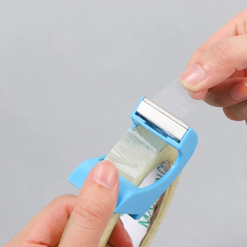 Mini Portable Tape Dispenser with Cutter - Compact Desk & Office Tape Cutter