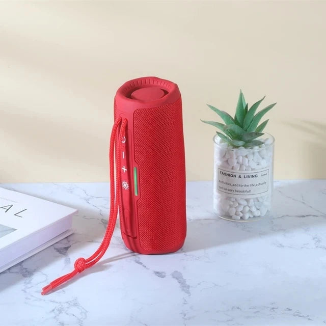 Portable Wireless Bluetooth Speaker 10W — TWS, FM Radio, IPX5 Waterproof, 1200mAh Handsfree