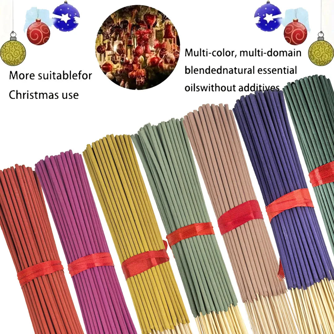14-Set (280) Incense Sticks – Lavender, Milky, Jasmine, Rose, Sandalwood, White Sage & Dragon's Blood – Long-Lasting Aromatherapy for Home, Office, Yoga & Meditation