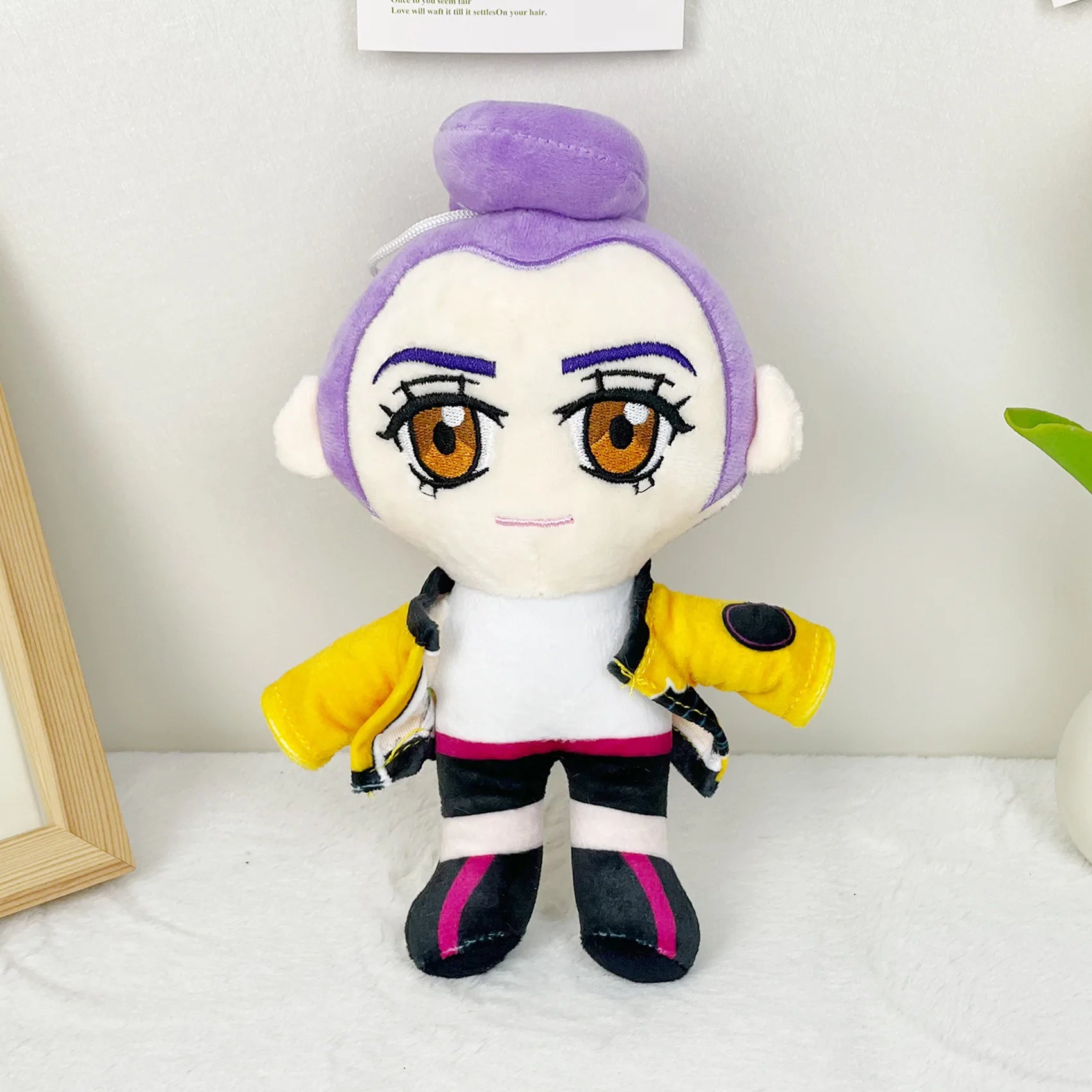 Anime K-Pop Demon Hunter Plush Doll Rumi Mira Zoey Girl Group Plush Figure Fan Gift Desk Decoration