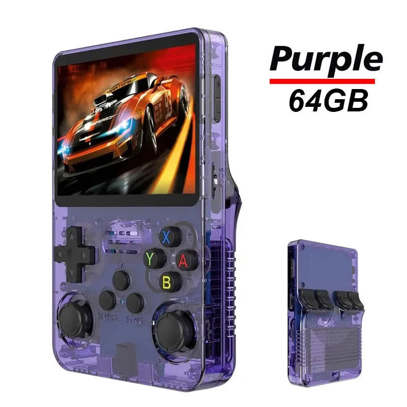 Retro Handheld Game Console 3.5-Inch IPS 640x480, 15,000+ Classic Games, 3200mAh Battery, Bluetooth Portable Pocket Player