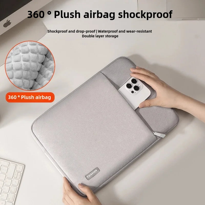 Universal Laptop Sleeve 11–16 Inch (28–41 cm) Polyester Zipper Notebook Case - Fits MacBook Air/Pro, Lenovo, Asus, HP, Dell