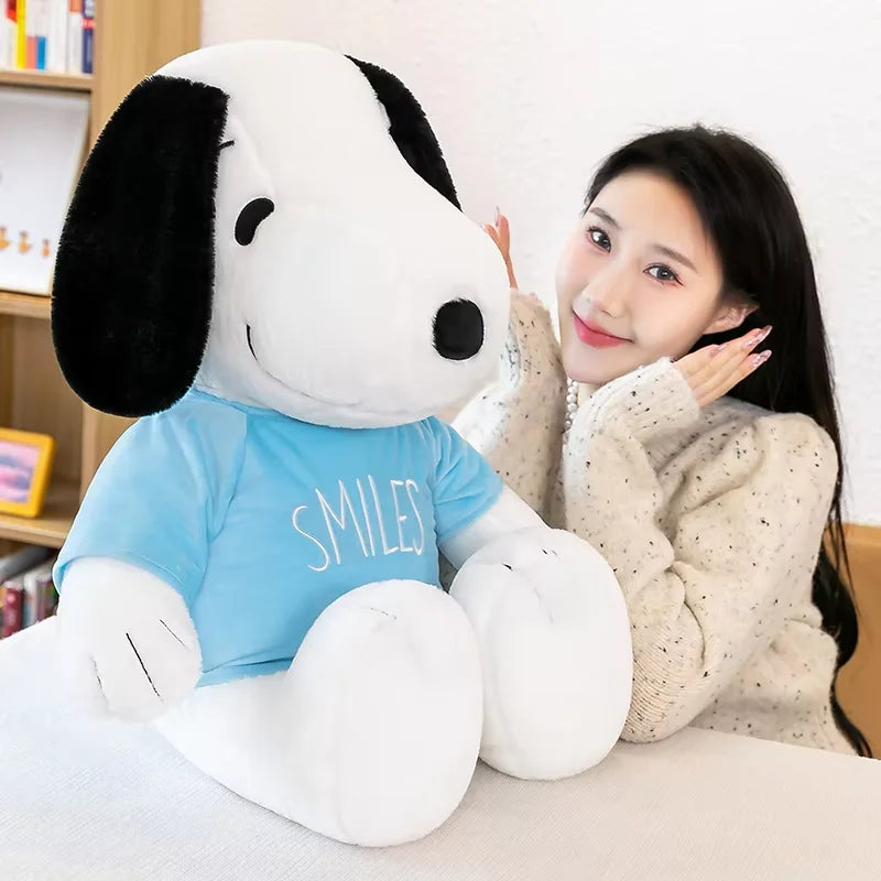 Cartoon Puppy Plush Pillow 35cm (13.8 in) Soft PP Cotton Sofa Back Doll - Gift for Kids