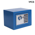 Fireproof Home Safe with Digital Keypad, Sensor Light and Adjustable Shelf - Secure Money Bag Storage