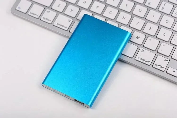 10000mAh 20W Ultra-Thin Power Bank (0.39in / 9.9mm) Portable Fast Charger External Battery for Smartphones