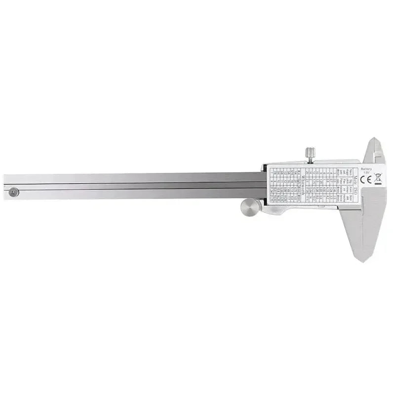 150mm (6-Inch) Stainless Steel Digital Caliper 0.01mm High-Precision Fraction/MM/Inch Gauge