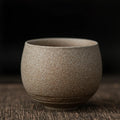 Japanese Stoneware Tea Cup 80ml (2.7 oz) Handmade Retro Teacup for Tea & Coffee