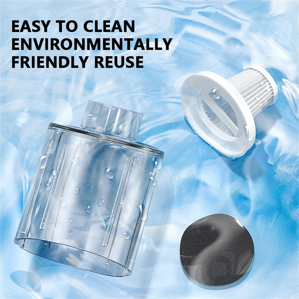 Cordless Handheld Vacuum Cleaner 50000Pa Rechargeable Mini Car & Home Pet Vacuum, Portable Bagless 120W