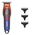 Rechargeable Cordless Hair Trimmer – Stainless Steel Blades, Wet/Dry Electric Trimmer for Hair, Beard, Bikini & Eyebrows
