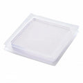 Anti-Vibration Non-Slip Silicone Pads for Washing Machine - 4-Pack Transparent 1.6 x 1.6 in (4 x 4 cm) Multi-Purpose Home & Bathroom Mats