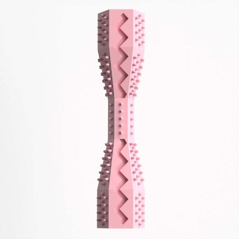 TPR Dog Chew Stick Bite-Resistant Treat-Dispensing Teeth Cleaning Toy