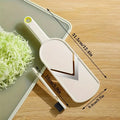 Ultra-Fine Manual Vegetable Slicer & Shredder – Multi-Purpose Food Chopper for Salad, Cabbage & Carrot