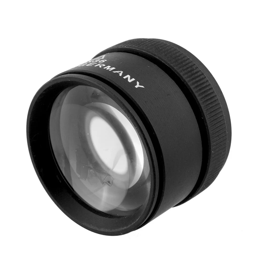 30X (36mm / 1.42in) Foldable Jewelry Loupe Magnifier - Glass Lens for Coins, Stamps & Jewelry Inspection