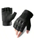 Men's Half-Finger Tactical Gloves - Outdoor Military Shooting Hunting Airsoft Motorcycle Cycling