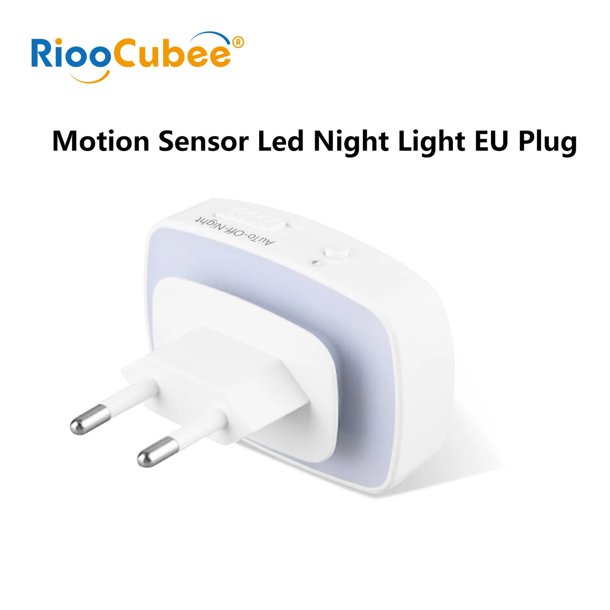 LED Motion Sensor Night Light EU Plug Dimmable PIR Light with Light Sensor Energy-Saving for Hallway Stairs Bathroom
