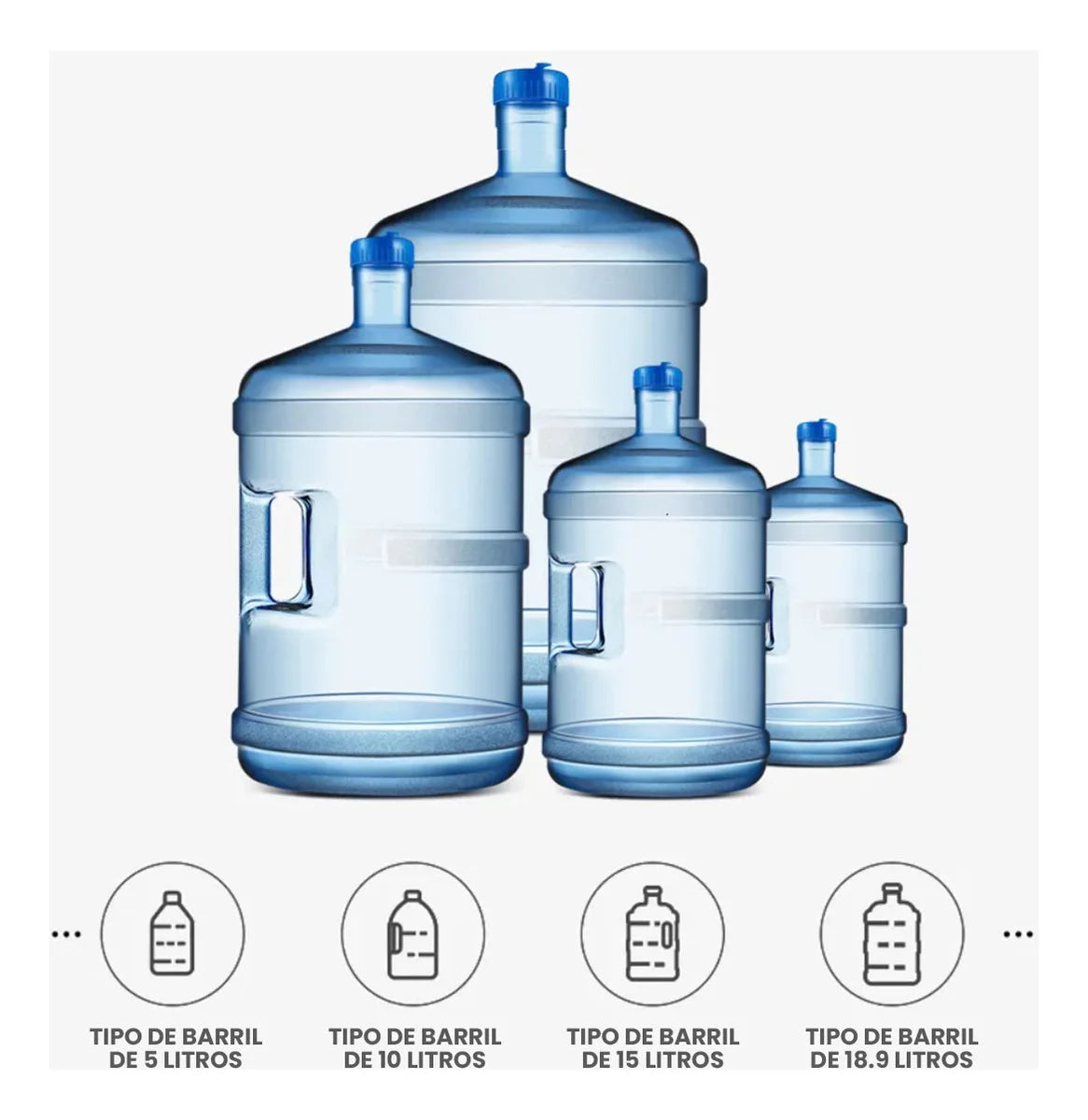 USB Rechargeable Electric Water Pump for 20L (5.3 Gal) Gallon Jug Portable Touch Dispenser for Home & Office