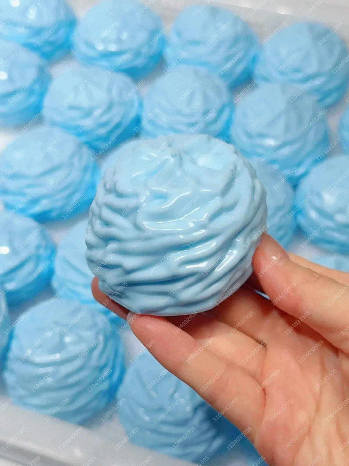 Crunchy Whipped Cream Squishy Stress Ball Moldable ASMR Fidget Toy for Adults