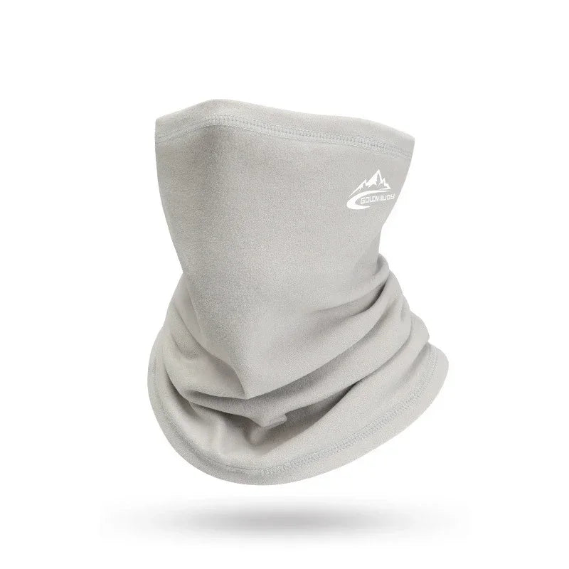 Thermal Velvet Ski Mask Neck Warmer - Unisex Breathable Windproof Balaclava for Skiing, Cycling, Running & Snowboarding