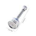 360° Rotating Faucet Water Filter Aerator - Pressurized Sink Filter and Tap Extender for Kitchen and Bathroom
