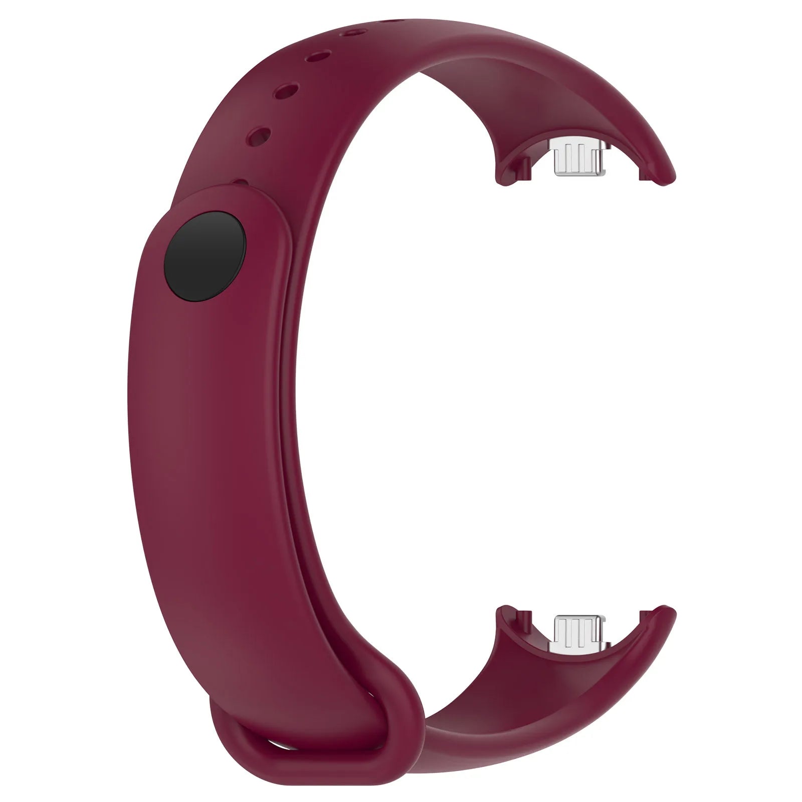 Silicone Sport Strap NFC Rubber Bracelet Replacement for Smart Fitness Bands Unisex
