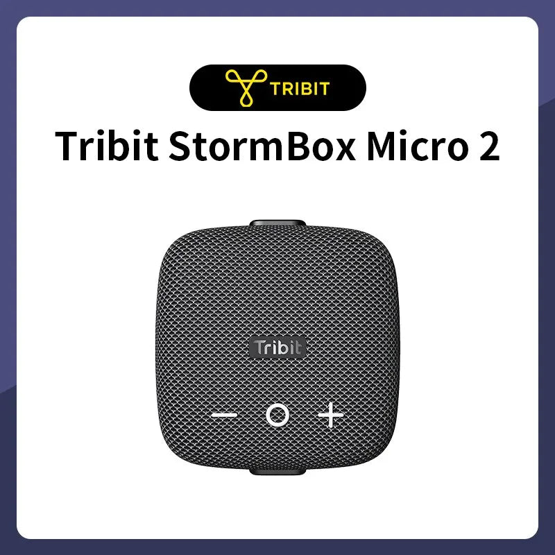 Portable Bluetooth Mini Speaker 90dB Loud Deep Bass IP67 Waterproof Built-in Strap 12-Hour Playtime Powerbank