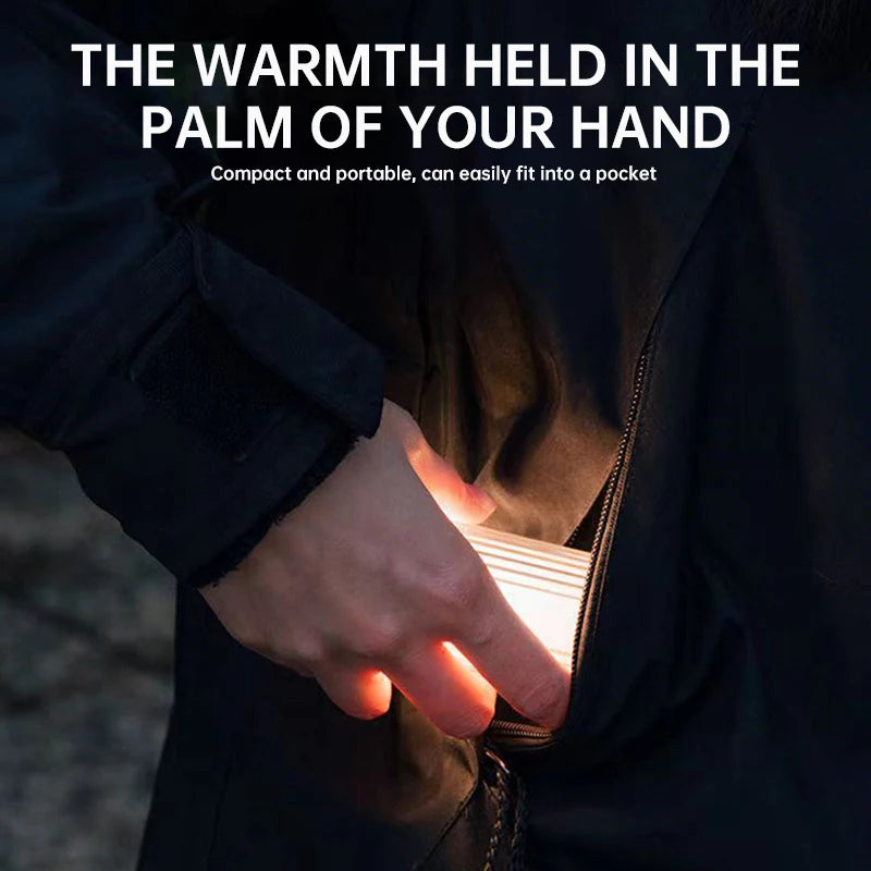 Mini Rechargeable LED Camping Lantern – 3-Mode Portable Outdoor Tent Light with Magnetic Base & USB-C