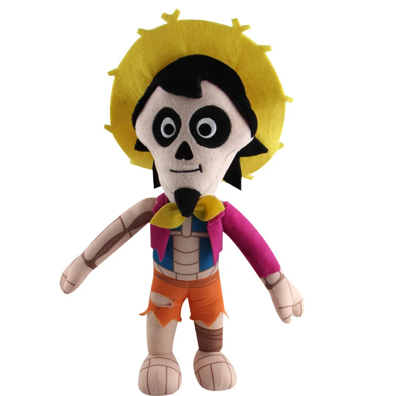 Coco-Inspired Miguel & Dante 12 in (30 cm) Plush Toy - Pepita & Hector Soft Stuffed Doll for Kids