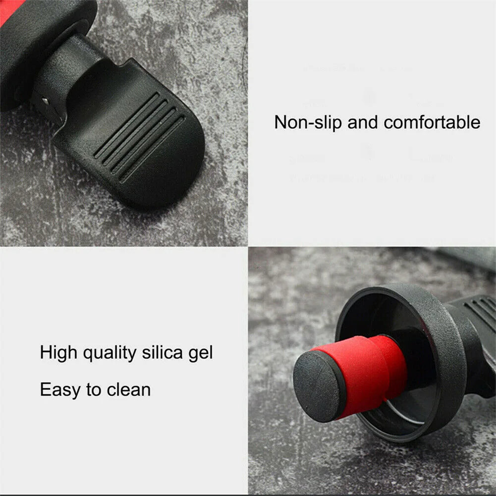Wine Bottle Stopper Hand Press Seal - Rubber Cork Plug for Wine, Beer & Oil - Airtight Fresh-Keeping - Pack of 2/4/6