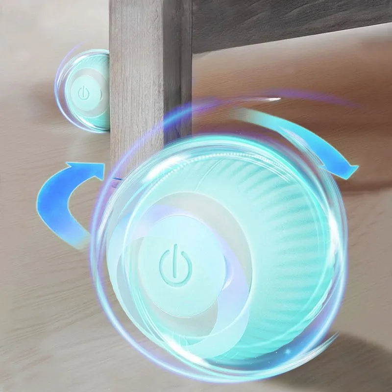 Interactive Smart Cat Ball Toy Automatic Rolling Electronic Indoor Pet Toy with USB-C Charger (1.7 in / 4.3 cm)